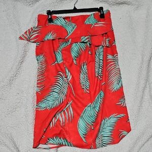 Pinup Girl Serena Faux Wrap Skirt